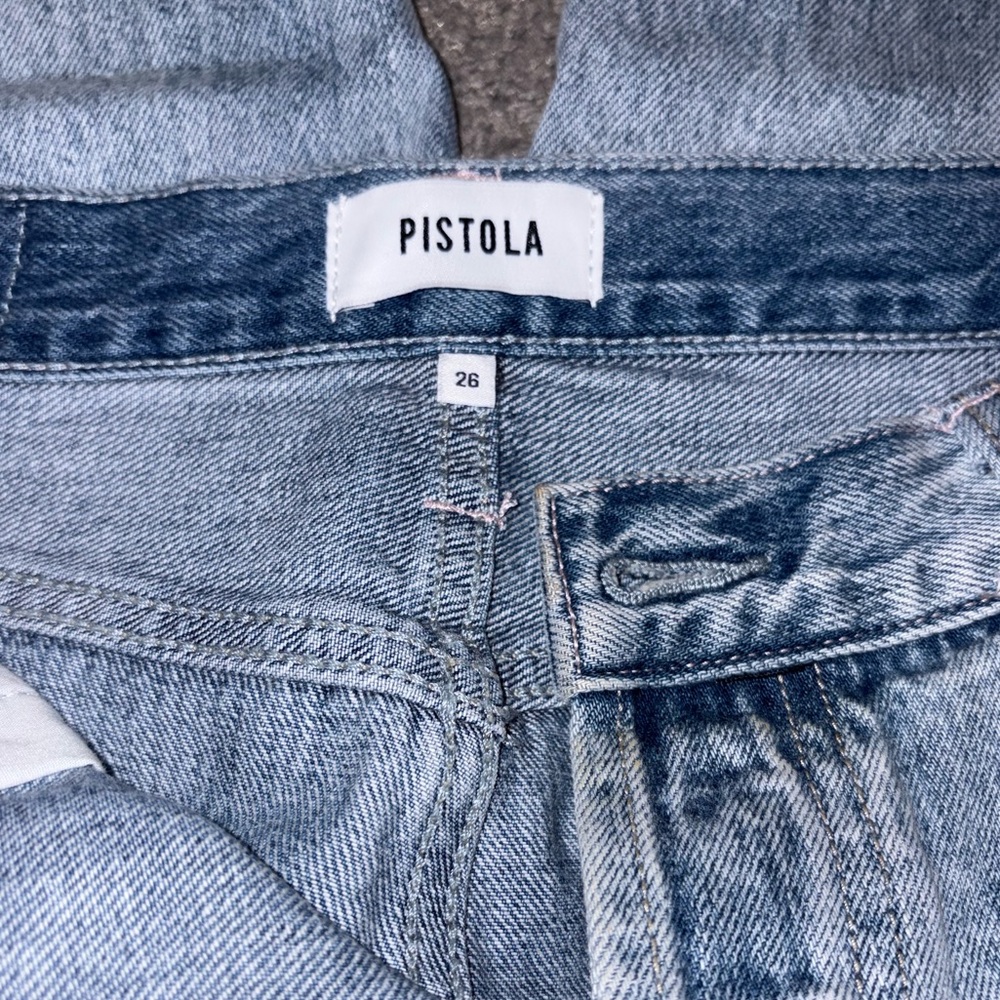 Pistola Denim Jeans | Light Wash | Size 26 Straight / Relaxed Fit Premium Denim - Picture 6 of 6